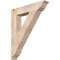 Ekena Millwork Traditional Traditional Smooth Bracket, Douglas Fir, 5 1/2"W x 32"D x 38"H BKT06X32X38TRA01SDF - alternate 1